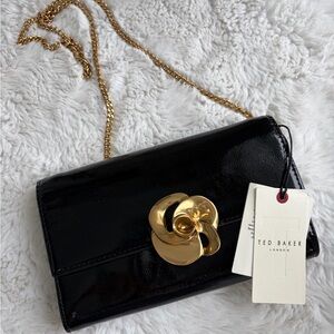 Ted Baker Kira rose clutch